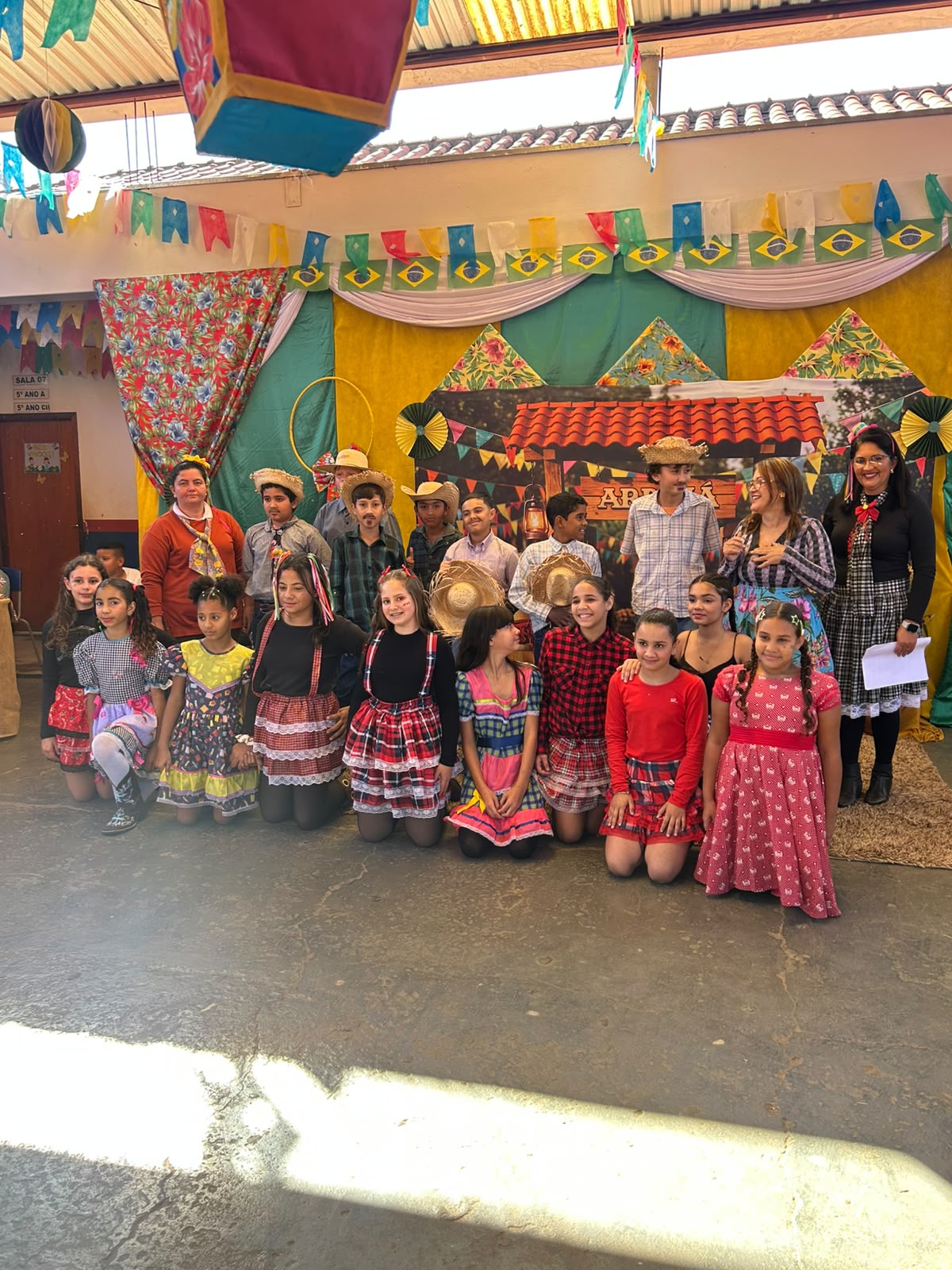 Tradicional Arraiá da Escola Municipal Irene Linda